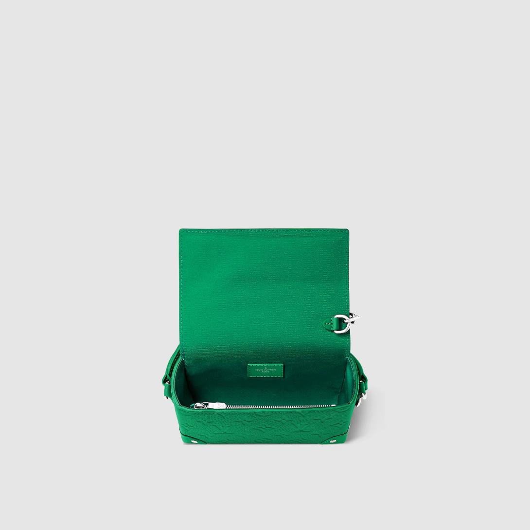 Túi Louis Vuitton Steamer Wearable Wallet Monogram Taurillon Leather Nữ Xanh Lá